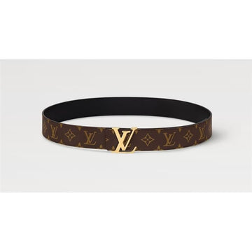 LOUIS VUITTON Initialen 40MM Wende Gürtel 133101804 [P]