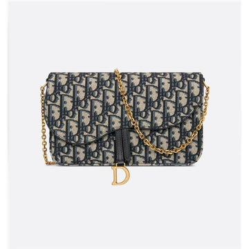 DIOR Saddle Medium Chain Pouch 133105322 [P]
