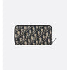 DIOR Oblique Jacquard Zip Long Wallet H05E / Damen Geldbörse 133105466 [P]