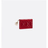 Dior LADY D Flap Card Holder Red S0011OVRB M323 133105580 [P]