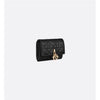 DIOR Glycine Geldbörse Schwarz Cannage Leder S0966ONMJ M900 133105586 [P]