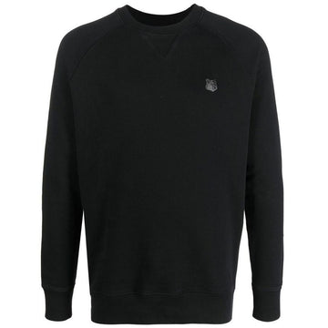 MAISON KITSUNE 22FW フォックスヘッド スウェットシャツ ブラック IM00318KM0001 P199 49392008