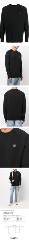 MAISON KITSUNE Fuchs Kopf Sweatshirt Schwarz IM00318KM0001 P199 49392008 [P]