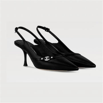 LOUIS VUITTON 6AM Slingback Pumps 1AGZM 133245355 [P]