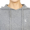 SPORTY & RICH Hooded Strickpullover HO731GY GREY 51501101 [P]