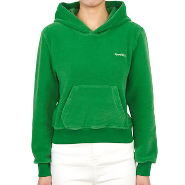 SPORTY & RICH Women's Hooded Sweatshirt HO741VE VERDE 51222095