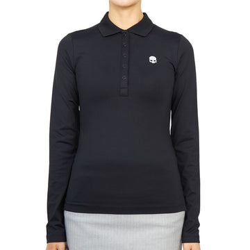 HYDROGEN Women's Golf Polo Long Sleeve T-Shirt G01562 007 40922285