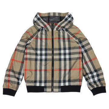 Burberry Kids Check Hooded Jacket TROY 8069336 A7168 62852633