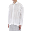 ISSEY MIYAKE Lucky Chance Edge Long Sleeve Shirt Size 105 HP56 FJ306 01 133258440 [P]