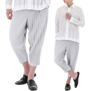 ISSEY MIYAKE 25SS Homme Plisse Falten Cropped Hose HP56 JF553 11 133258487