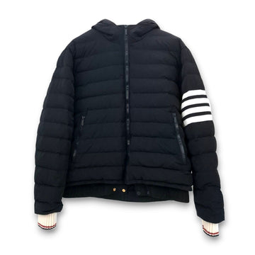 THOM BROWNE Dreistreifen Kapuzen-Daunenjacke 133293912