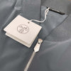HERMES Weste mit Lederbesatz Grau 552840 133297772 [P]