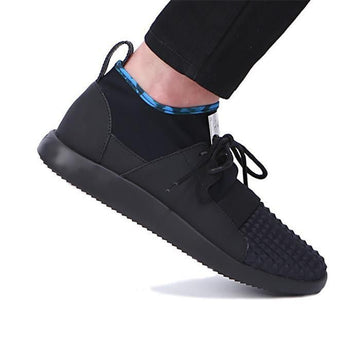 GIUSEPPE ZANOTTI RM80027 NERO シルバーメタルスニーカー 57145030