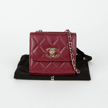 CHANEL A81633 Trendy CC Mini Schulter Kreuzbody Tasche 132799966
