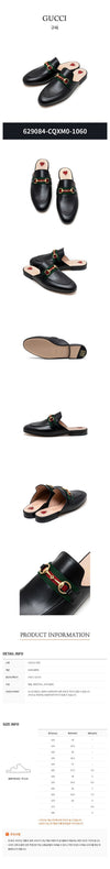 Gucci Princetown Leather Slipper 67190203 [P]
