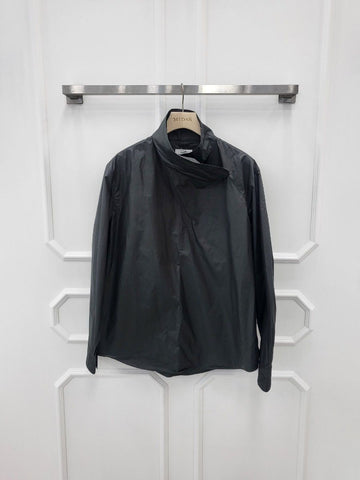 HERMES エルエス アノラック シャツ ダークカーキ 41/16 133313181