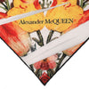 ALEXANDER MCQUEEN フラワースカルスカーフ 76067578 [P]