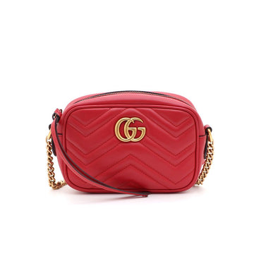 GUCCI 448065 GG Marmont Matelassé Mini Ketten Schultertasche und Crossbody Tasche kk67655119 133314486