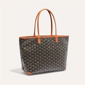 GOYARD Artua PM Tasche Noir, Tan 133341376 [P]