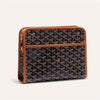 GOYARD Jouvence Bag MM Black, Tan 133341378 [P]