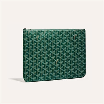 Goyard Senna Clutch MGM Green / Men's Clutch Bag 133341382 [P]