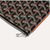 Goyard Senna Clutch MGM Black, Tan 133341383 [P]