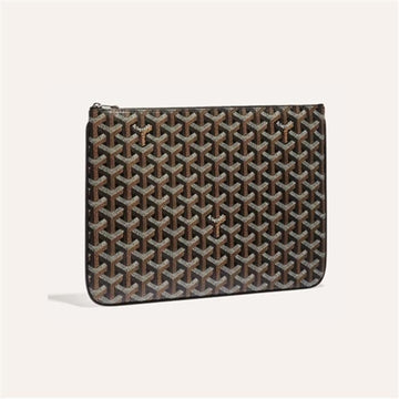 Goyard Sena Clutch MM Black / Men's Clutch Bag 133341390 [P]
