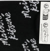 Maison Kitsune Handwriting Logo All Over Socks 144569762 [P]