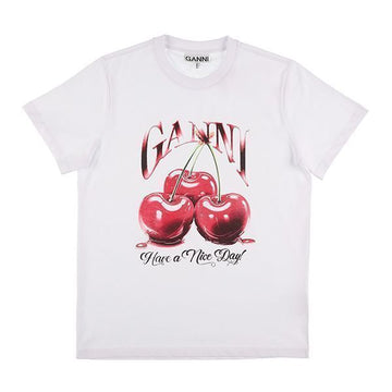 GANNI T4004 151 レディース 半袖Tシャツ 115117145 [P]