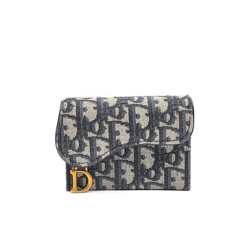 Dior Christian Oblique Saddle Accordion Cardholder L308169 133468307