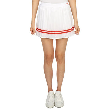 SPORTY & RICH Women's Mini Pleated Skirt WHIT 62852683