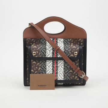 BURBERRY 8019365 Mini-Tote-Schultertasche 133072244