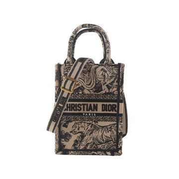 Dior Twal de Jouy Embroidered Phone Book Tote Mini Crossbody Bag 34815 133473868