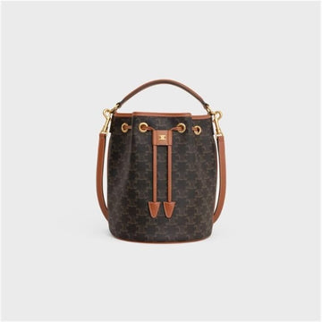 Celine Clara Bag - Triomphe Canvas 116882FQM 04LU / Women’s Tote and Shoulder Bag 133484117 [P]