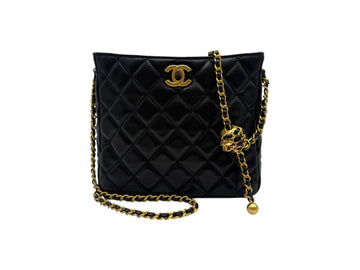 CHANEL Lammleder Golden Ball Kleine Hobo Tasche AS3259 133532088