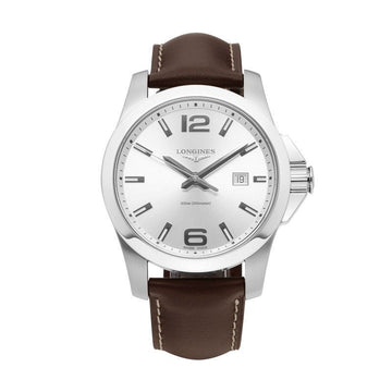 Longines L3.760.4.76.5 Men's Leather Watch 34760242 [P]