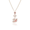 SWAROVSKI Swan Dazzling Pink Y Halskette 5473024 144732072 [P]
