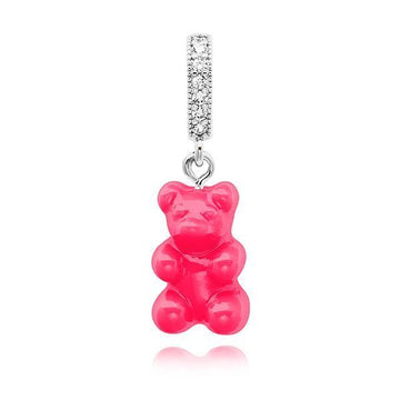 CRYSTAL HAZE JEWELRY NOSTALGIA BÄR-COSMOPOLITAN-PAVE VERBINDER SILBER 59655672