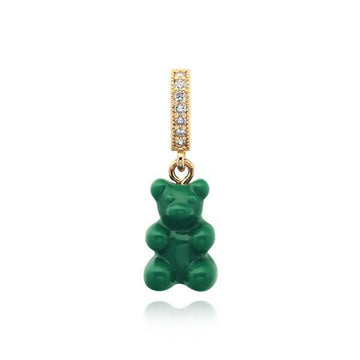 CRYSTAL HAZE JEWELRY ノスタルジアベア-ビーガン-ペイブコネクター レディースチャーム 39019184