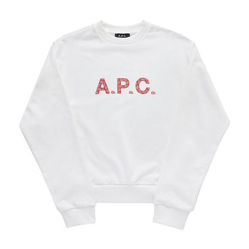 APC COEIP F27887 TAB BLANC/ROUGE レディース トレーナー 78710168