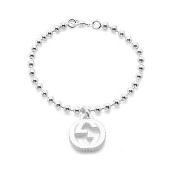 GUCCI インターロッキングシルバーブレスレット 479226 J8400 8106 33301513