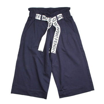 FENDI Hochtaillierte Hose für Kinder in Marineblau 6 Jahre 133553186
