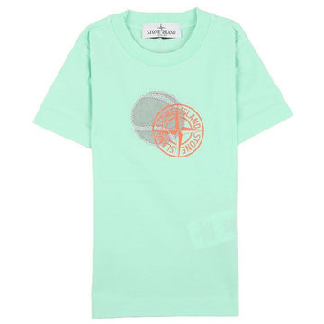 STONE ISLAND Junior Basketball T-Shirt Mint V0044 781621070 50262128