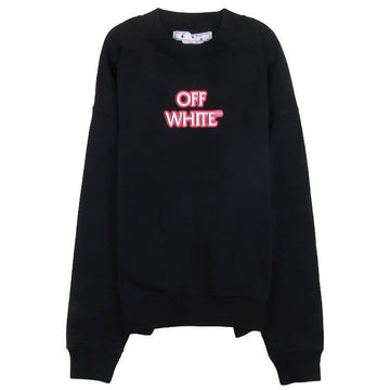 Off White Pink Lettering Sweatshirt OMBA054F22FLE005 1030 37751608