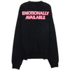 OFF WHITE ピンクレタリング マンツーマン 1030 37751608 [P]