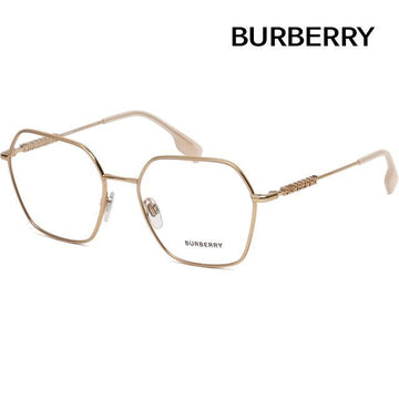 BURBERRY Brille BE1381 1337 polygonale Luxusmode leichte Daily Goldfassung 153154424