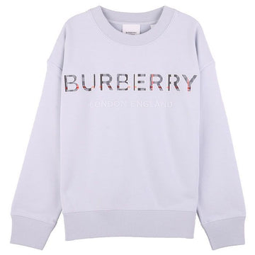 Burberry Kids Checked Logo Sweatshirt 8047903 A2165 33600190