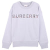 Burberry Kids Checked Logo Sweatshirt 8047903 A2165 33600190 [P]