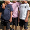 STONE ISLAND キッズ パッチポケット Tシャツ ネイビー 761620347 V0020 32329159 [P]