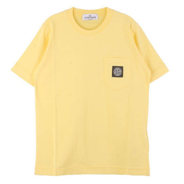 STONE ISLAND Kinder-Patch-Pocket-T-Shirt Gelb 761620347 V0030 32329152